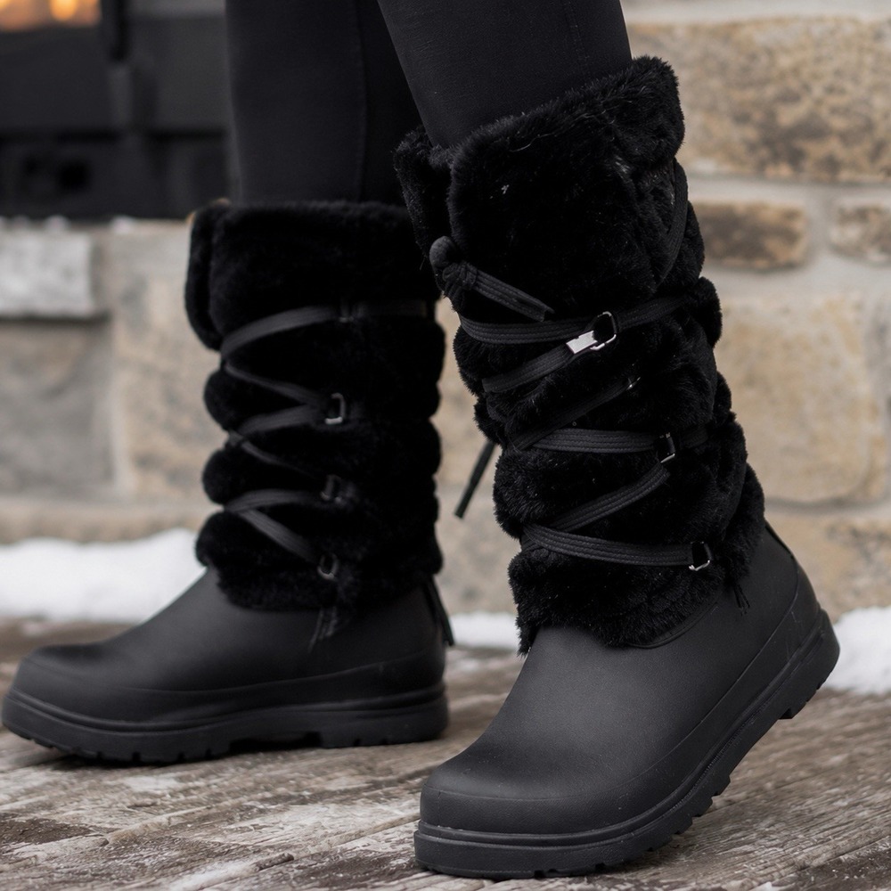 Dirty Laundry Furry Winter Boots Size 9/10